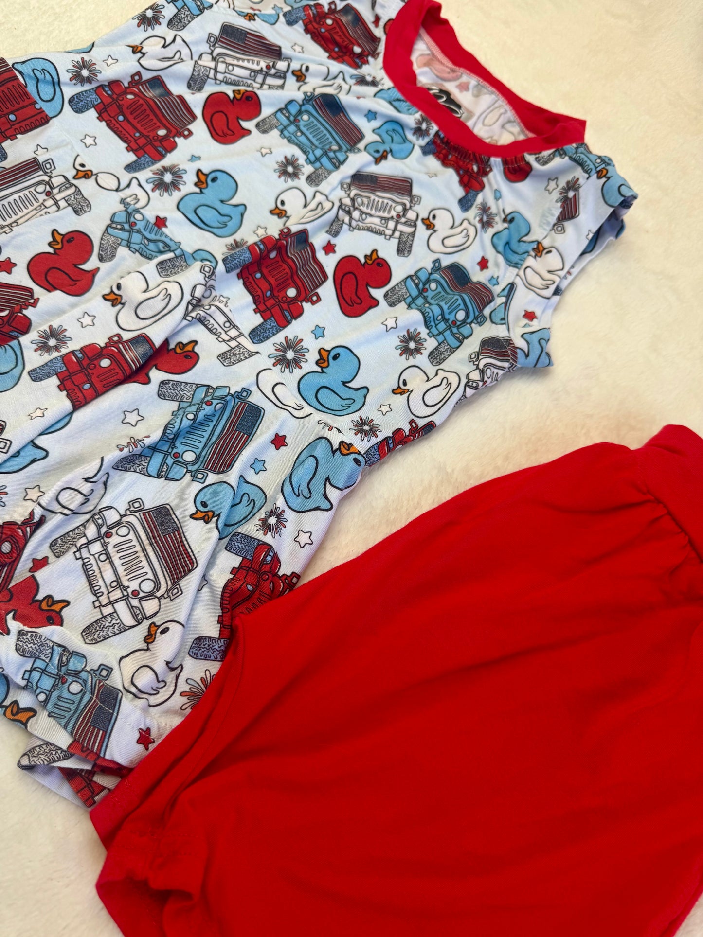 Ducking Freedom Peplum Set