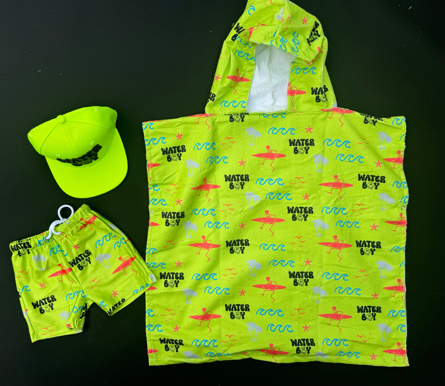 Water Boy Hooded Towel - READY TO SHIP