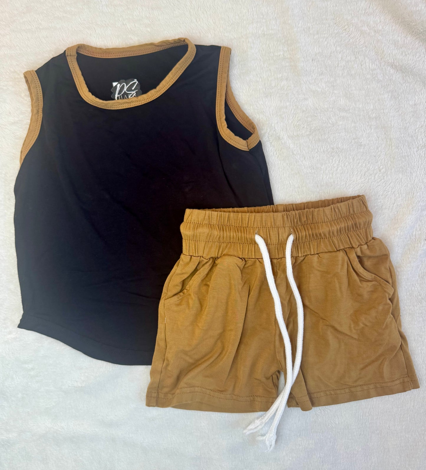 Black and Tan Outfit