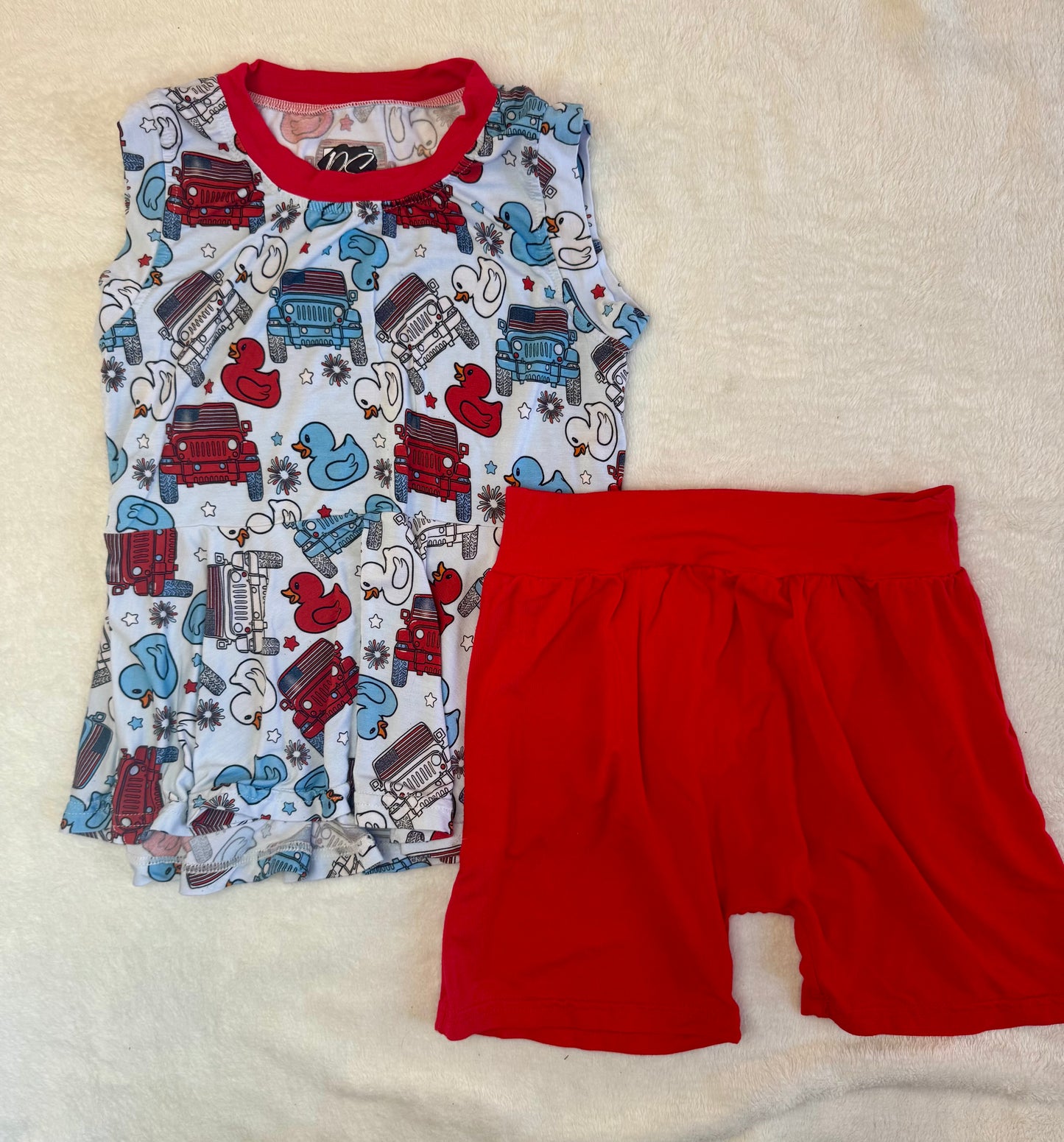 Ducking Freedom Peplum Set