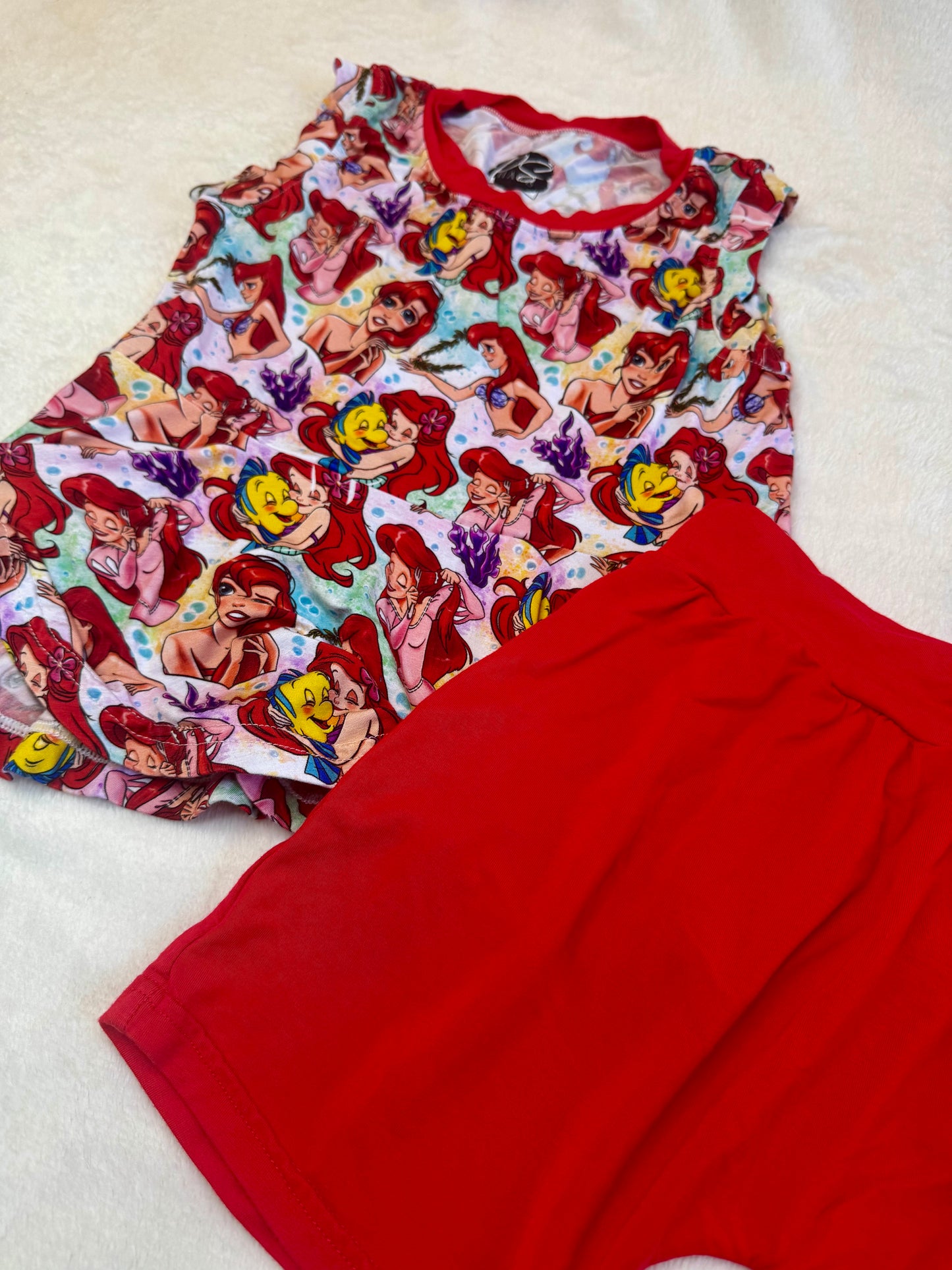 Mermaid Peplum Set