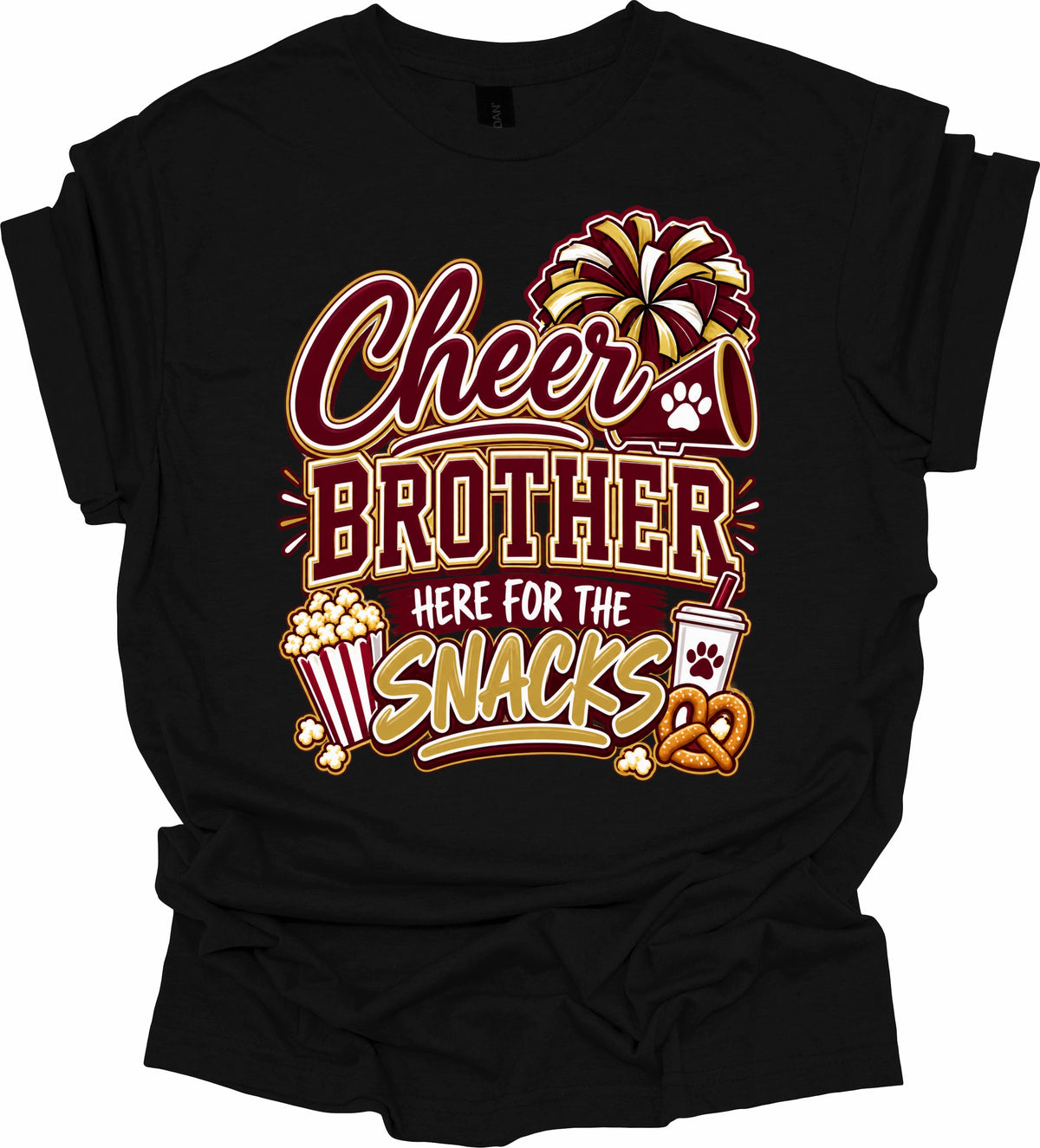 Cheer Brother Here for the Snacks