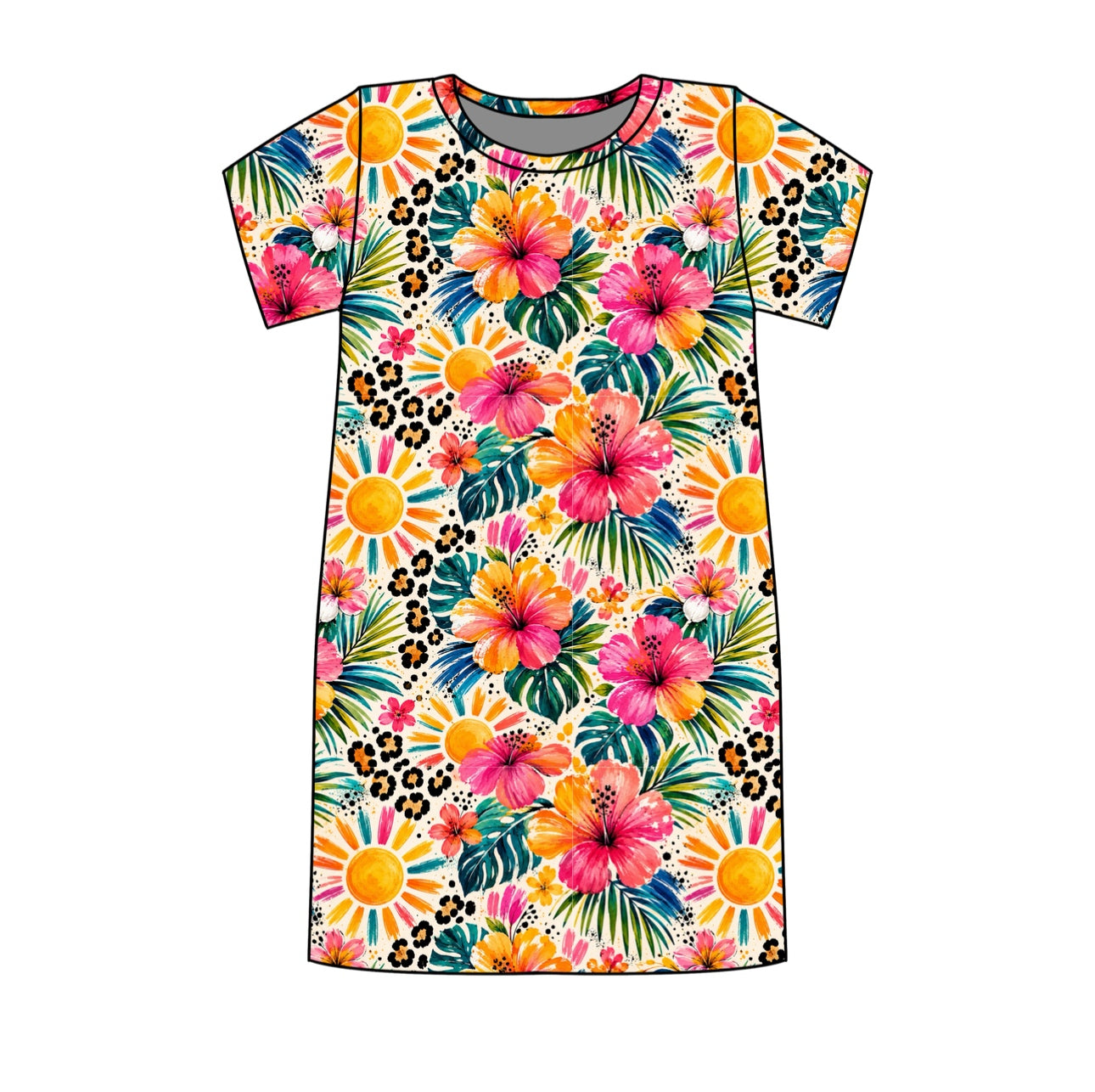 Leopard Luau Moo **Pre Order**