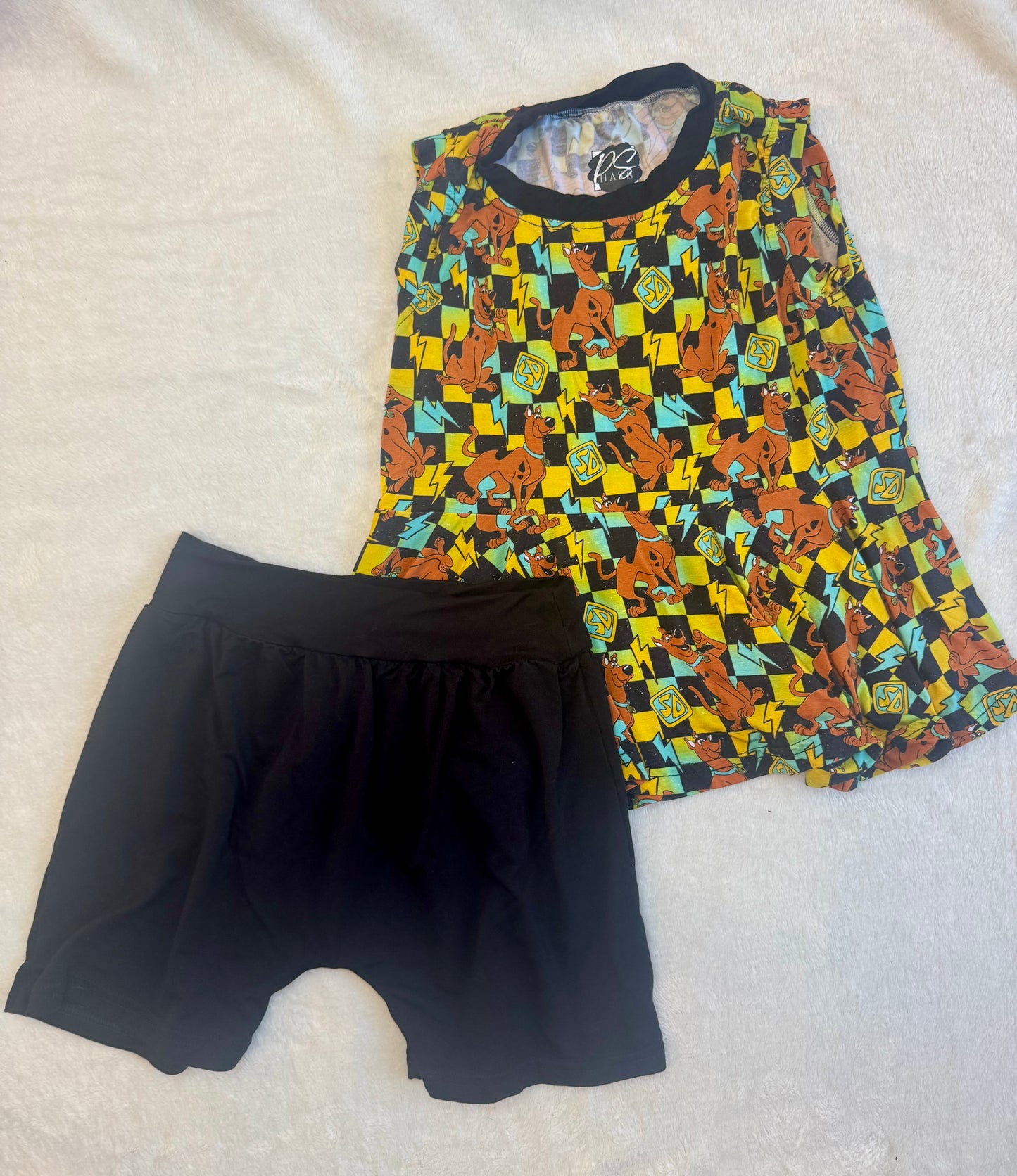 Ruh-Roh Peplum Set