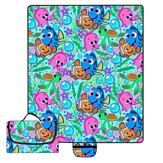 Fish Are Friends Picnic Mats - RTS