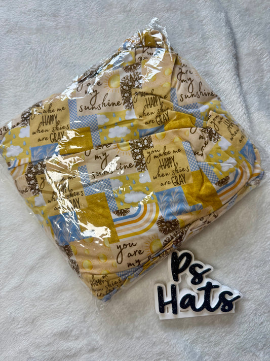You Are My Sunshine Crib Fitted Sheet