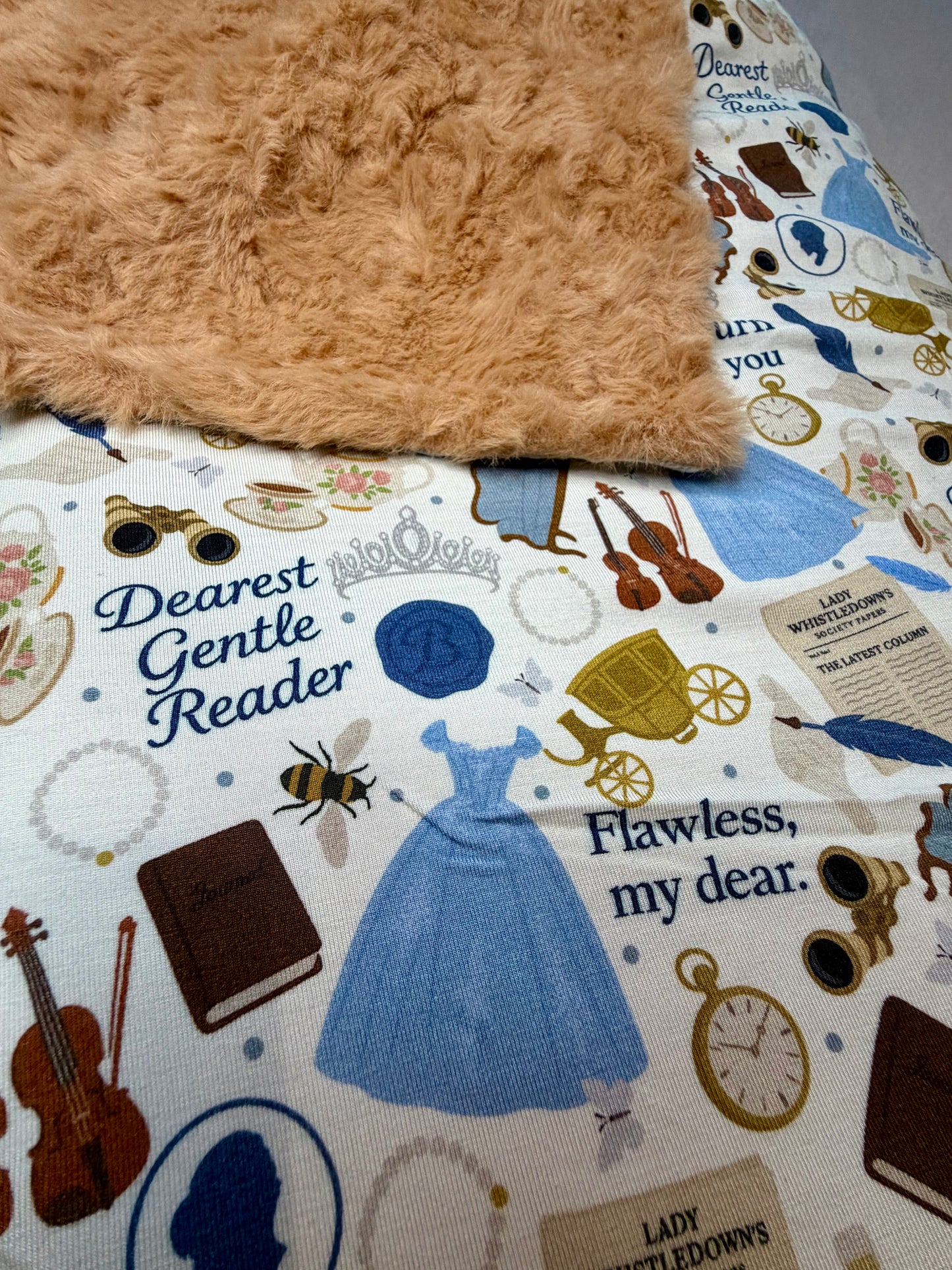 Dearest Gentle Reader - Full/Queen Size (60x80)