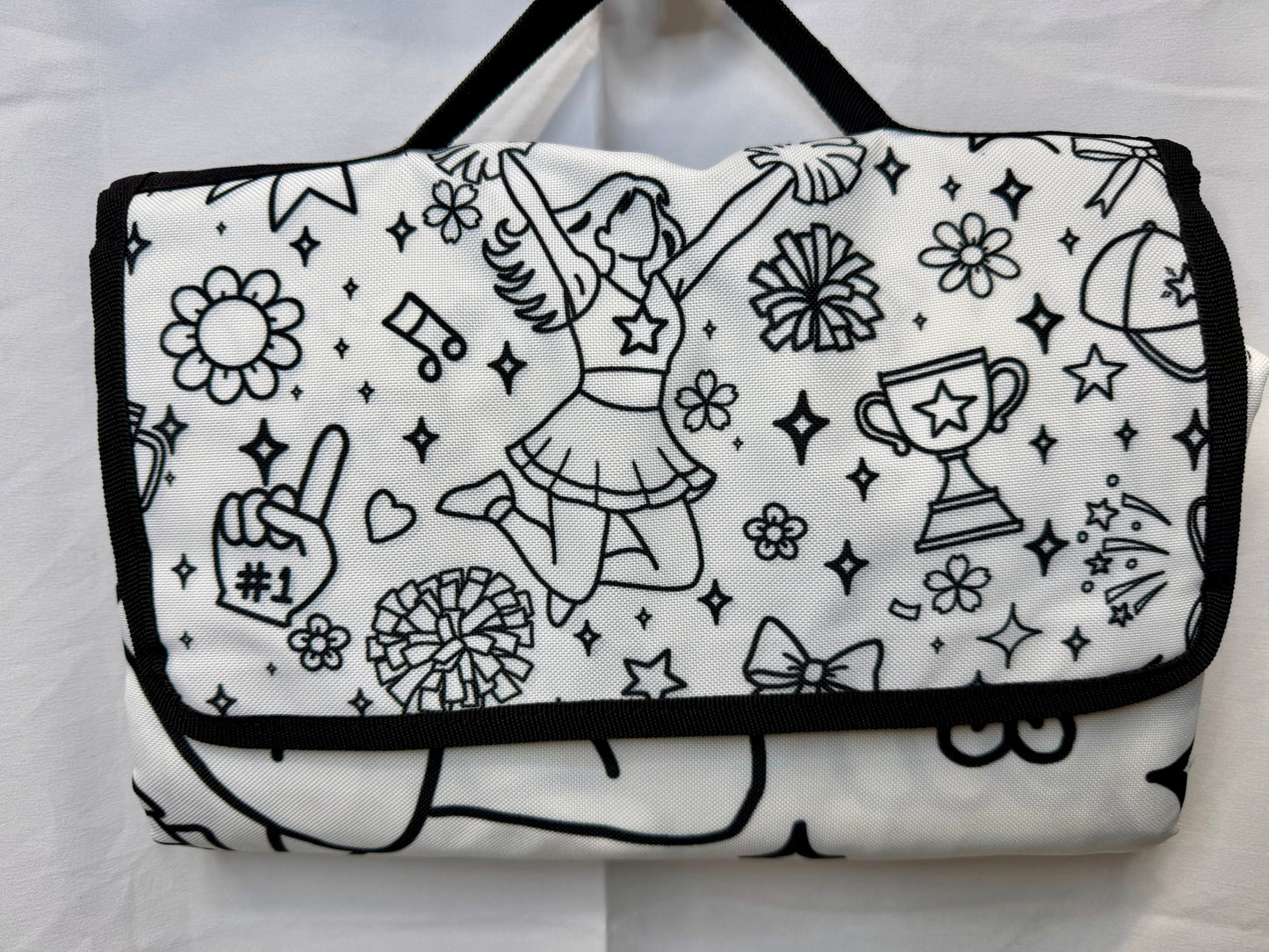 Cheerleading Color Me Picnic Mat
