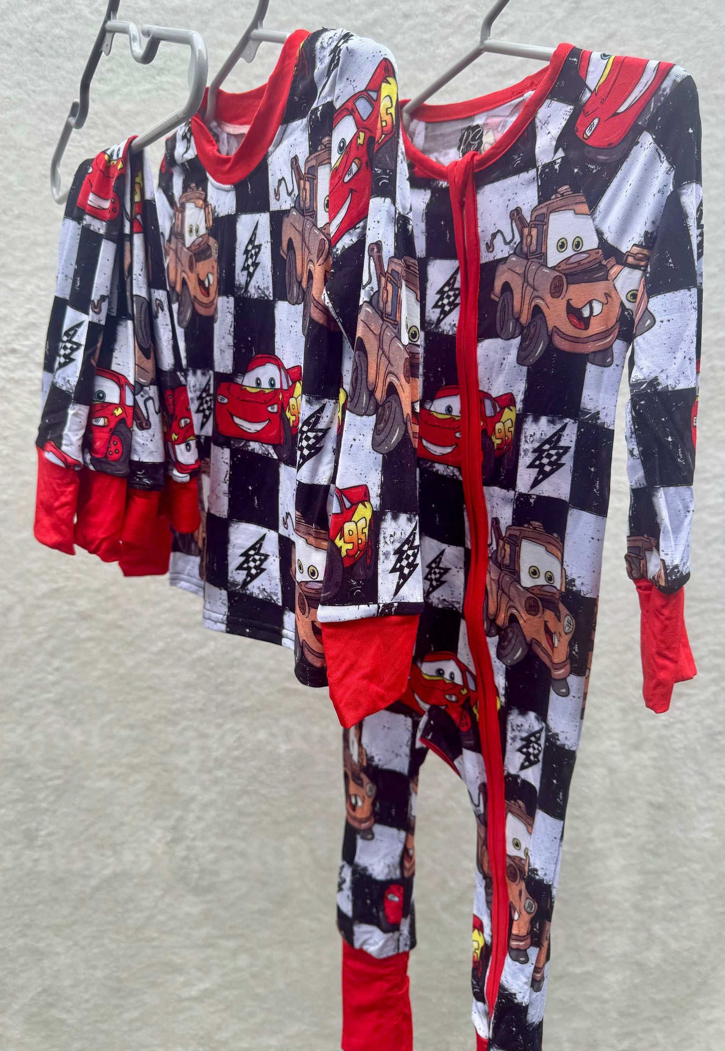 Checkered Cars ZIPPY