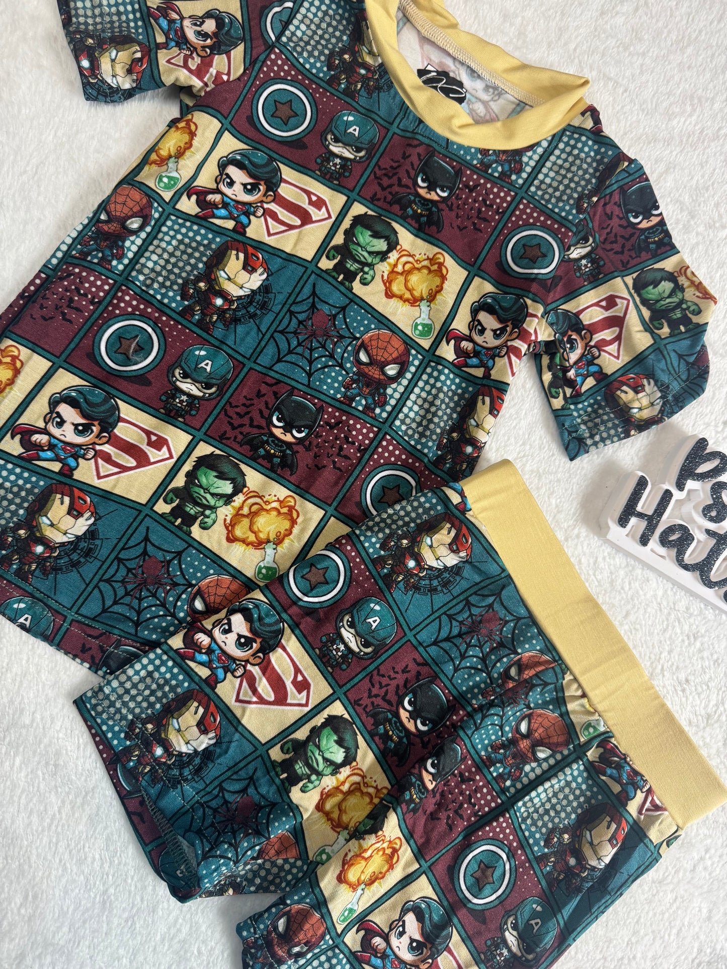 Superhero’s Short Sets