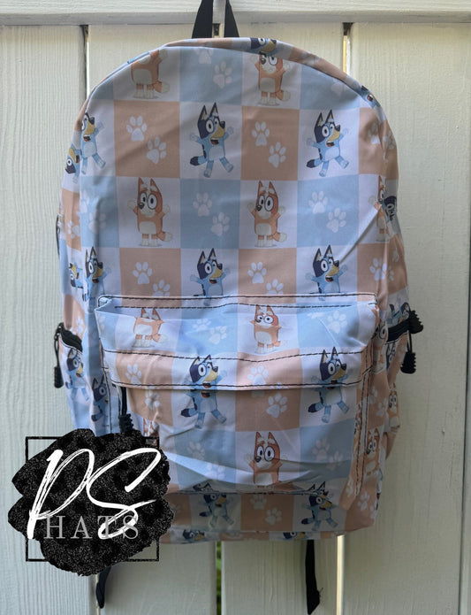 Checkered Blue