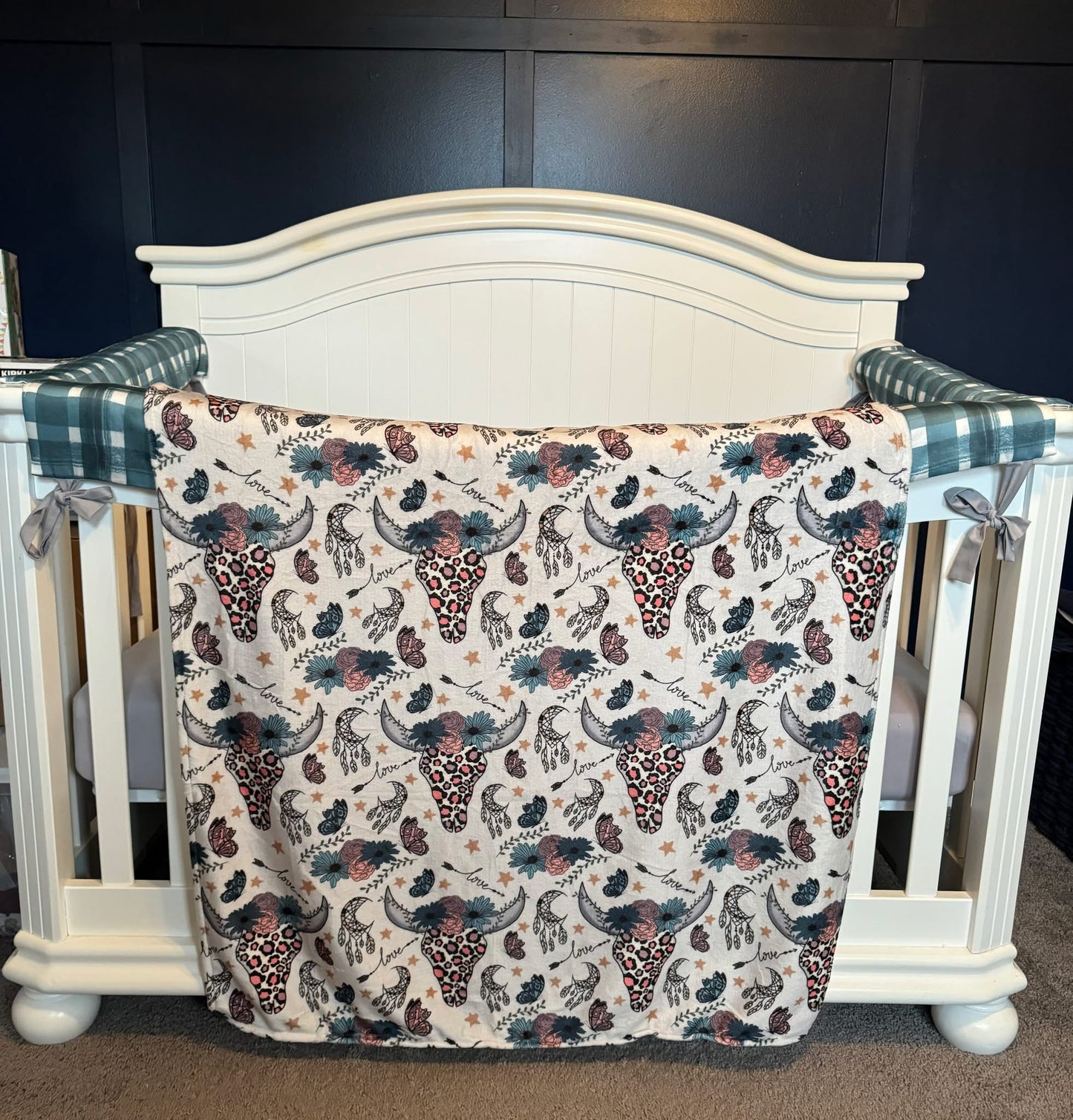 Floral Longhorns - Toddler Size