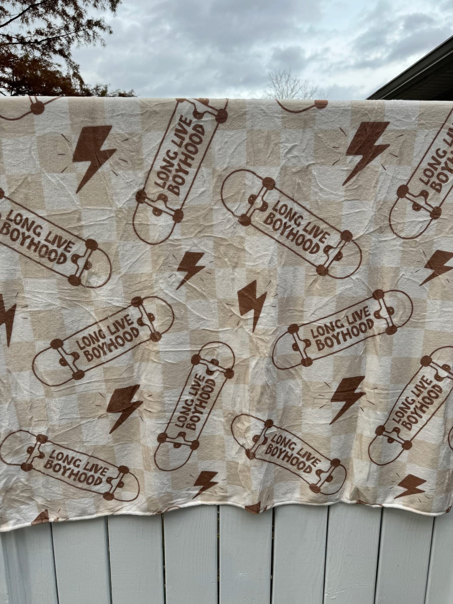 Long Live Boyhood - Throw Size