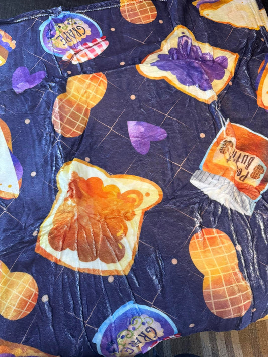Purple PB&J - Throw Size