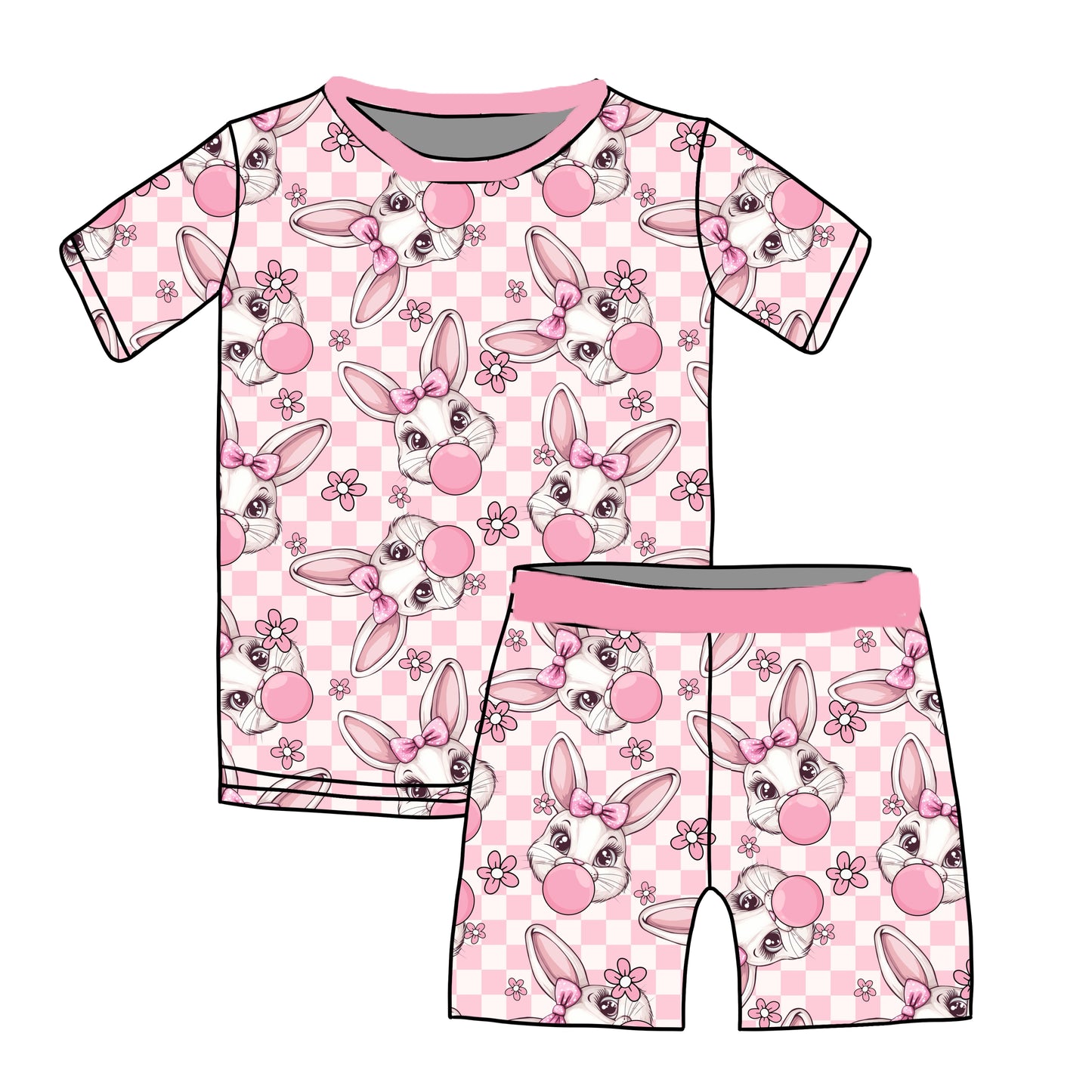 Pink Bunny Set