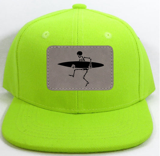 Surfing Skeleton Hat