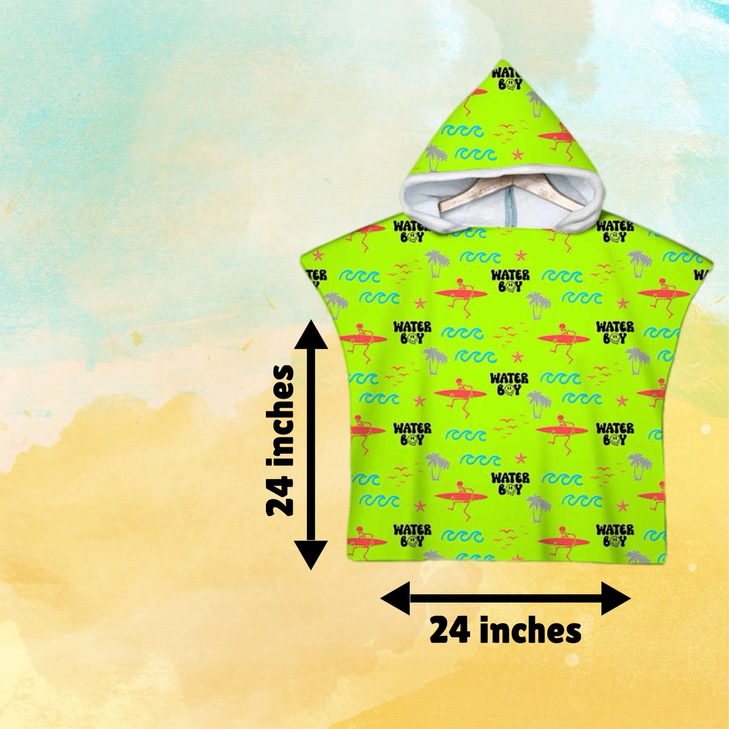 Water Boy Hooded Towel - READY TO SHIP