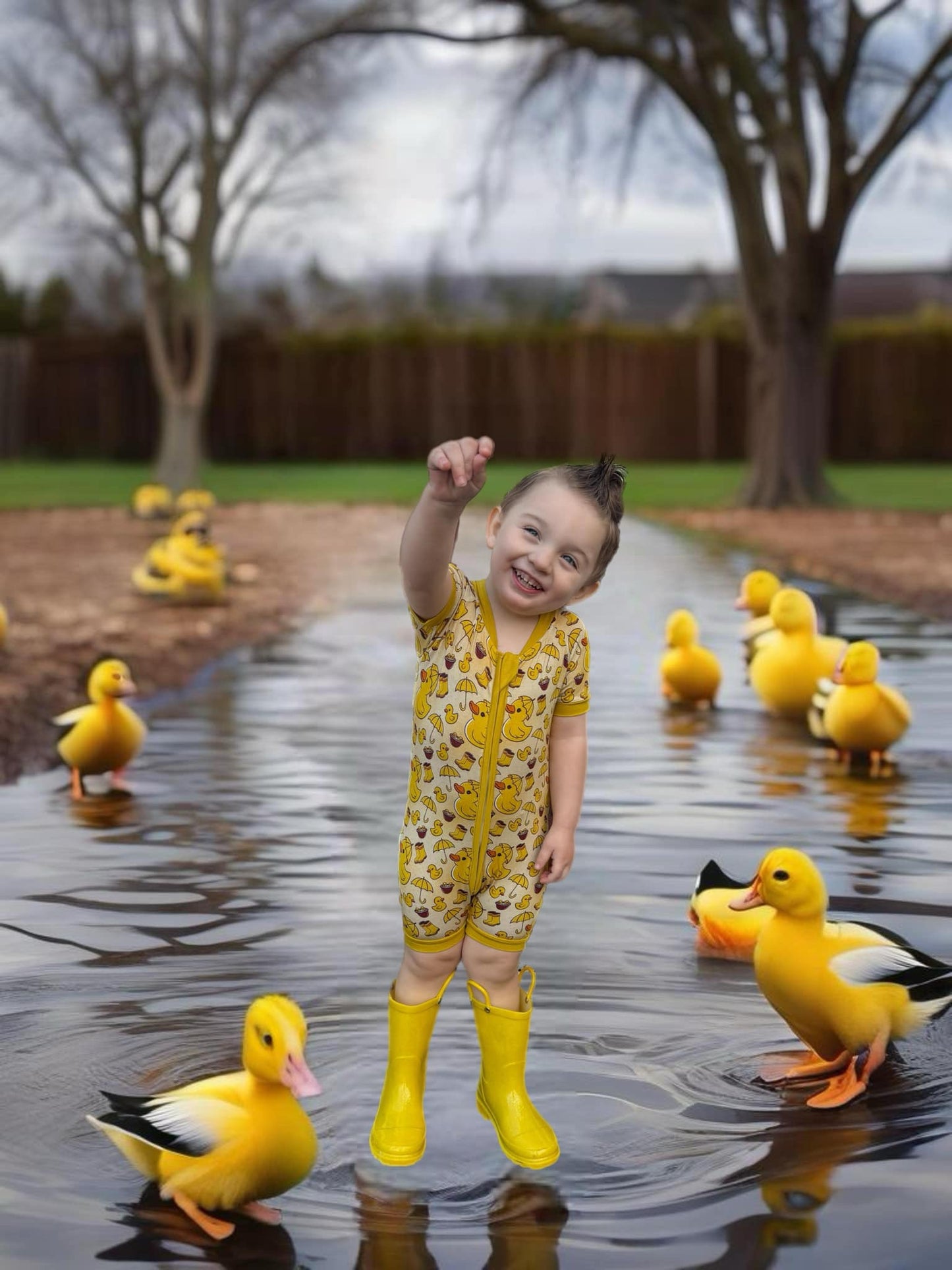 Spring Ducks Shorties