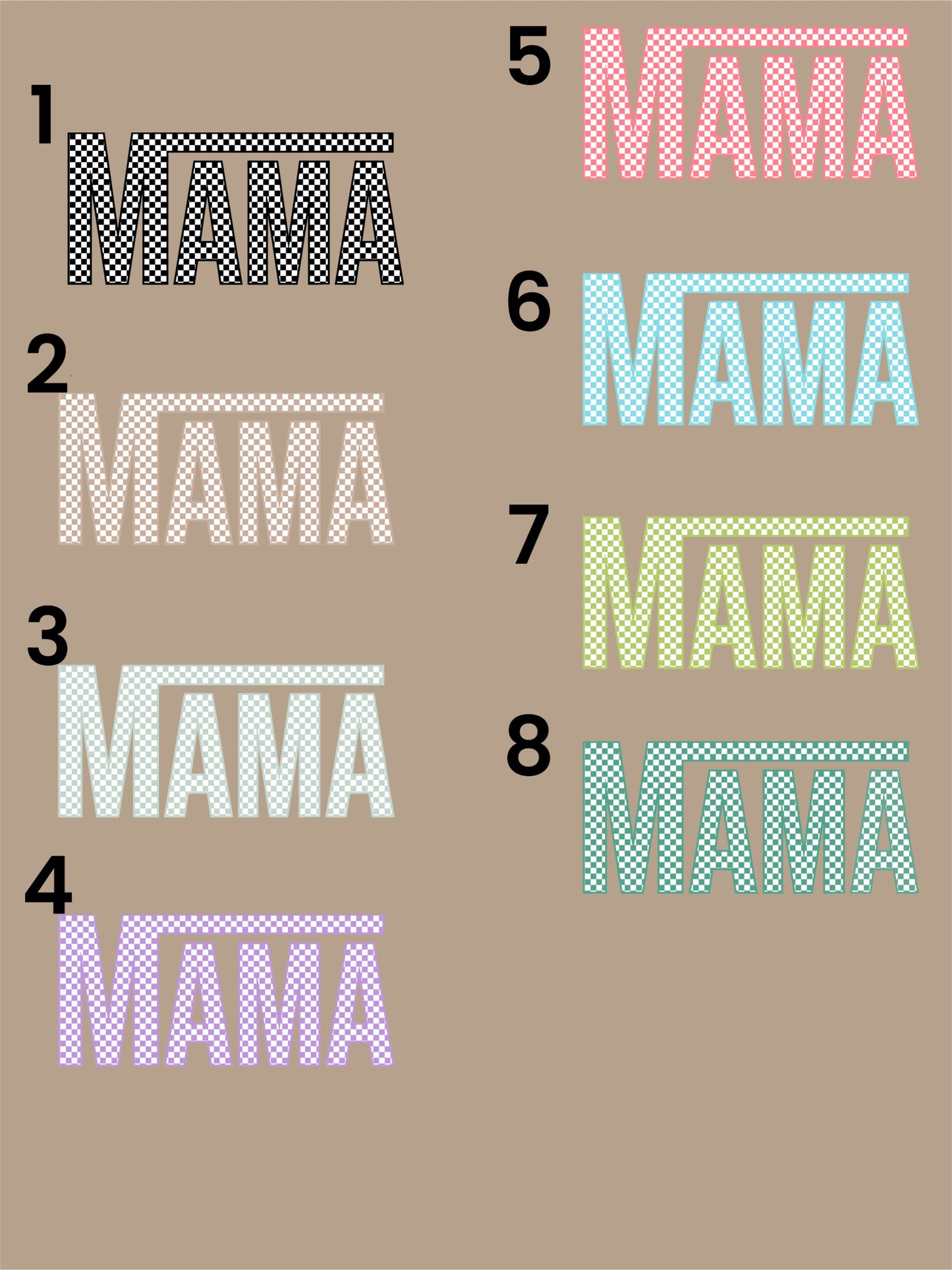 Checkered Mama