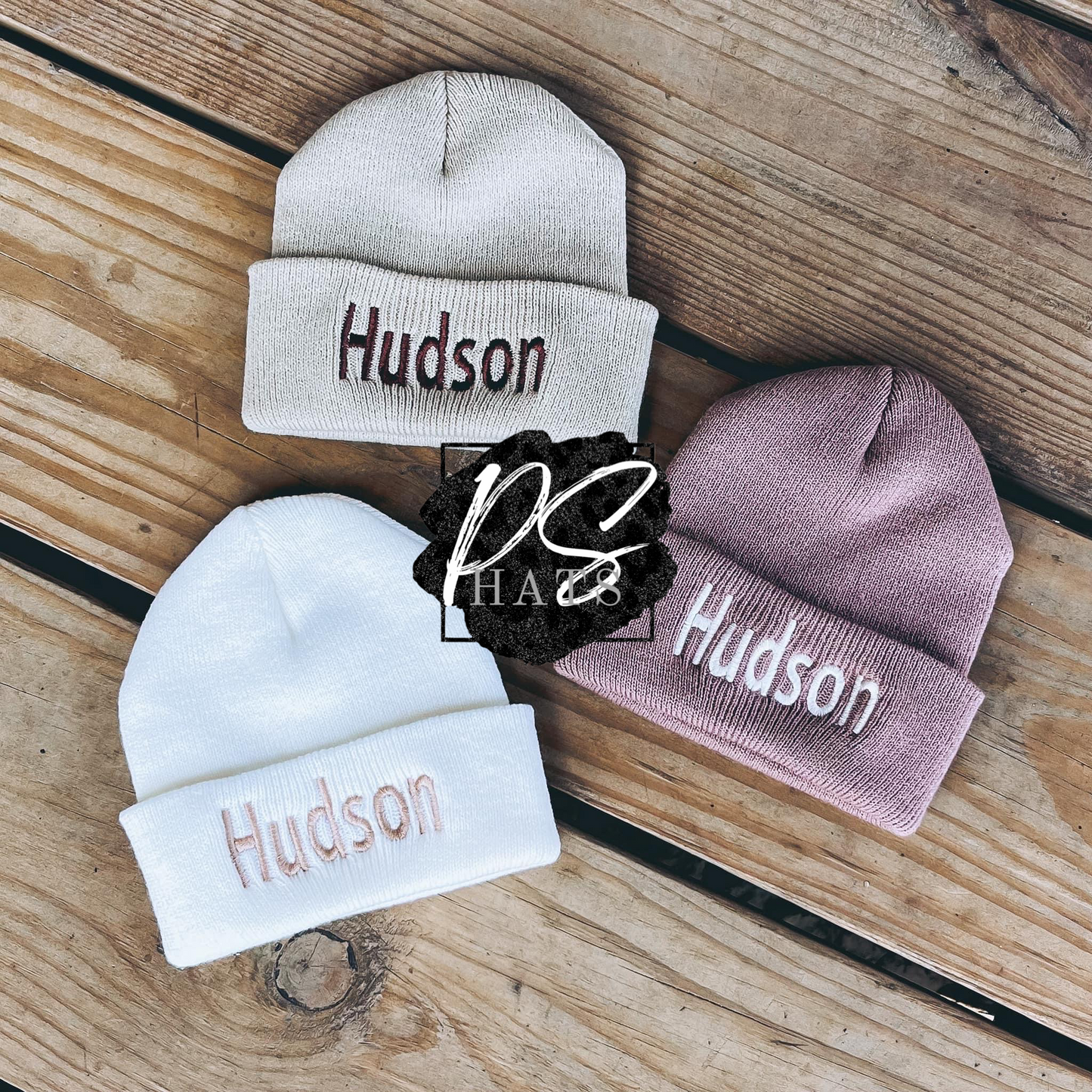 Embroidered Beanies