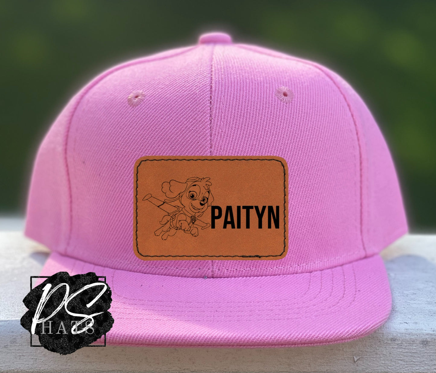 Custom Name Pink Dog