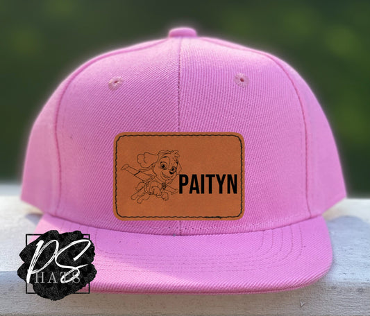 Custom Name Pink Dog