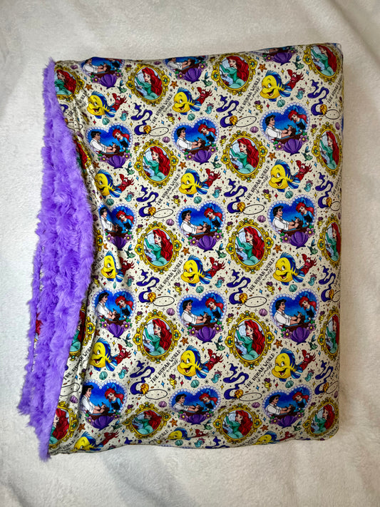 Part of Your World - Oversized Throw Size (60x60)