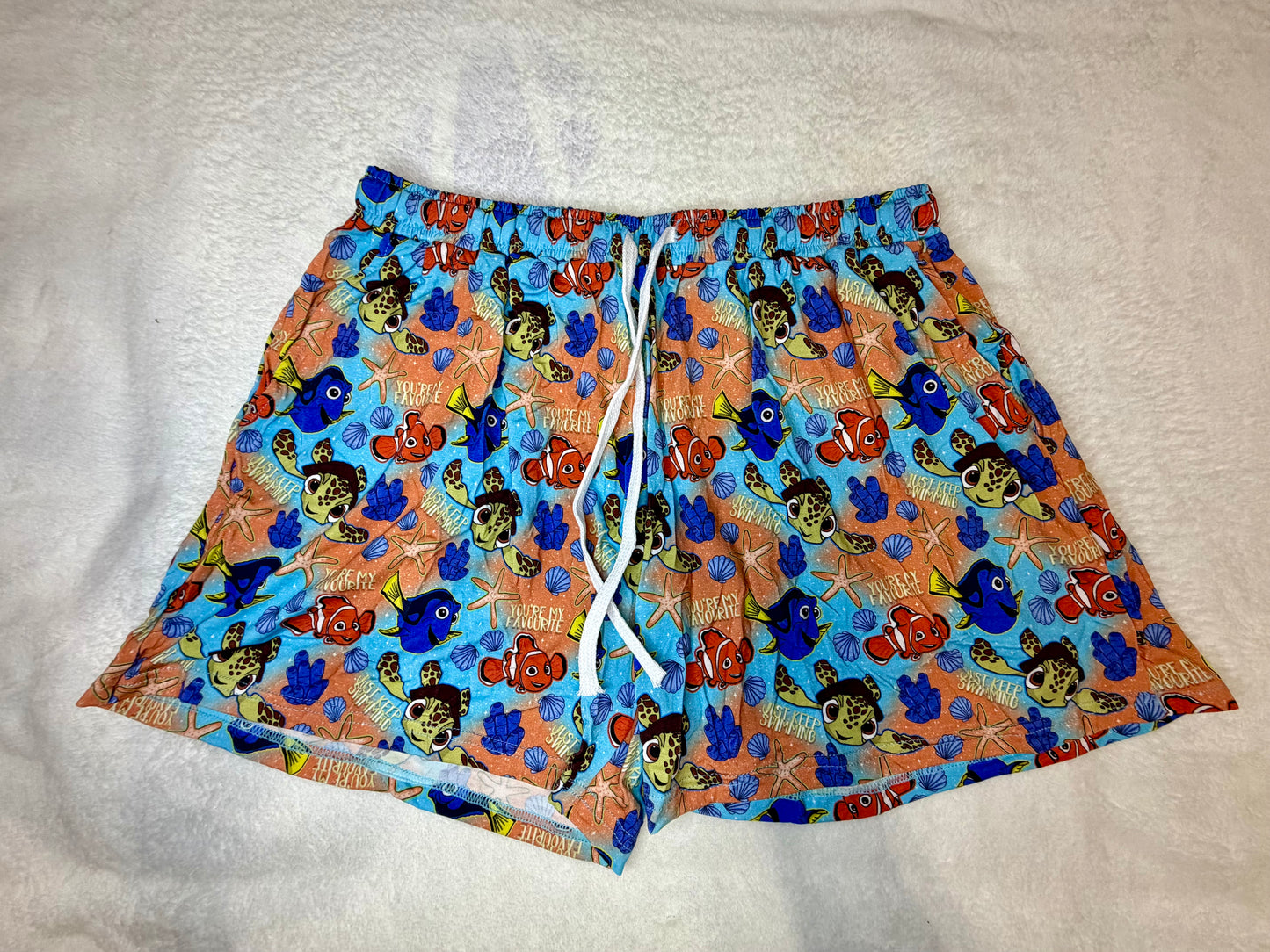 Just Keep Swimming - Cozy Shorts