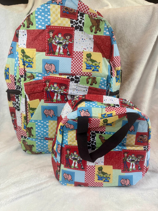Toy Box Set - Backpack & Lunch Bag