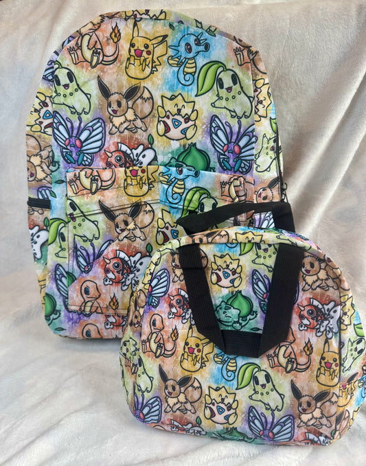 Poke Set - Backpack & Lunch Bag