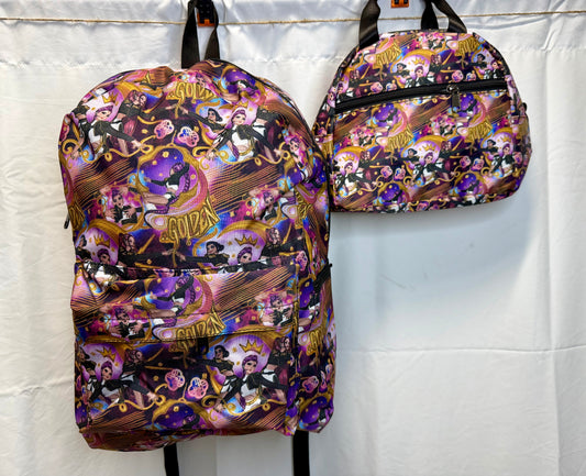 Golden Set - Backpack & Lunch Bag
