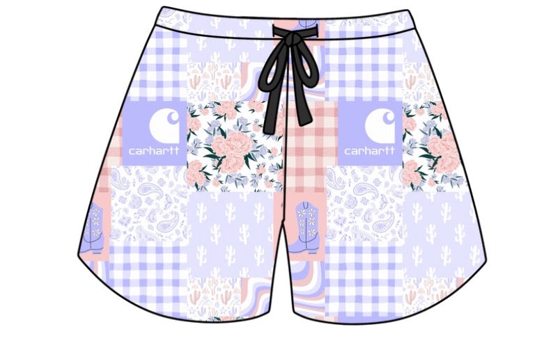 Blushin’ Boots - Cozy Shorts