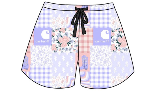 Blushin’ Boots - Cozy Shorts