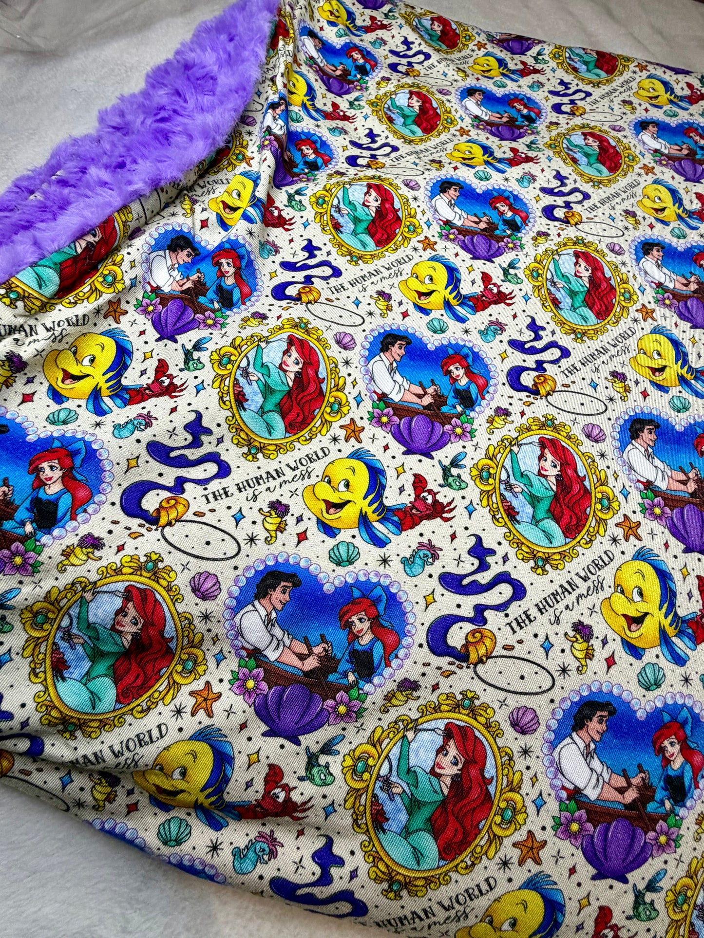 Part of Your World - Oversized Throw Size (60x60)