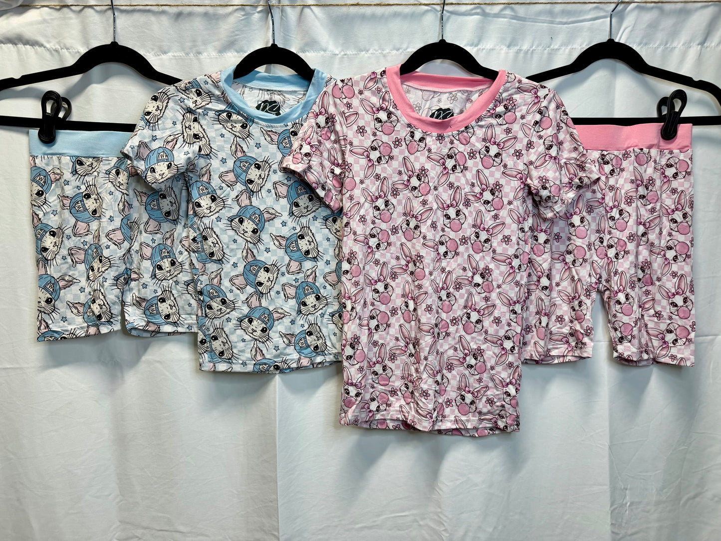 Blue or Pink Bunny Set