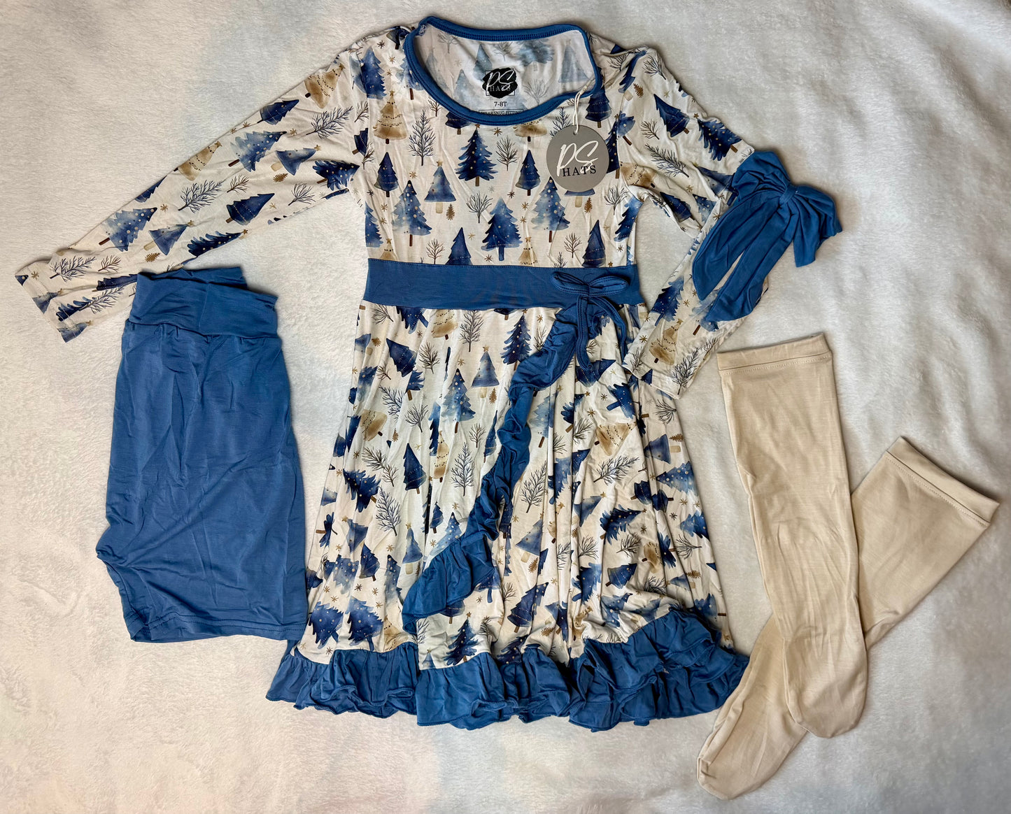 Winter Blues - 4 Piece Set