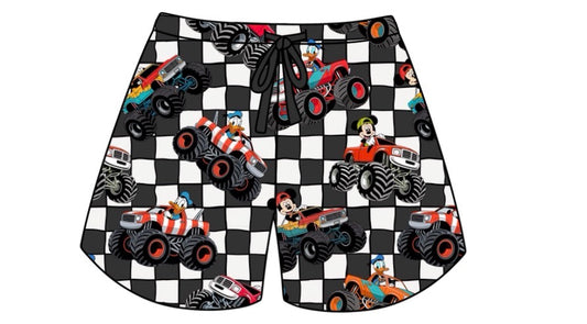 Mouse Friends Trucks - Cozy Shorts