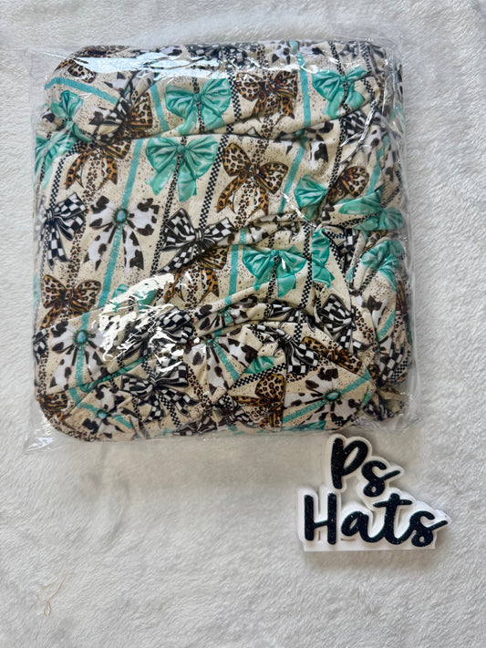 Bows Crib Fitted Sheet