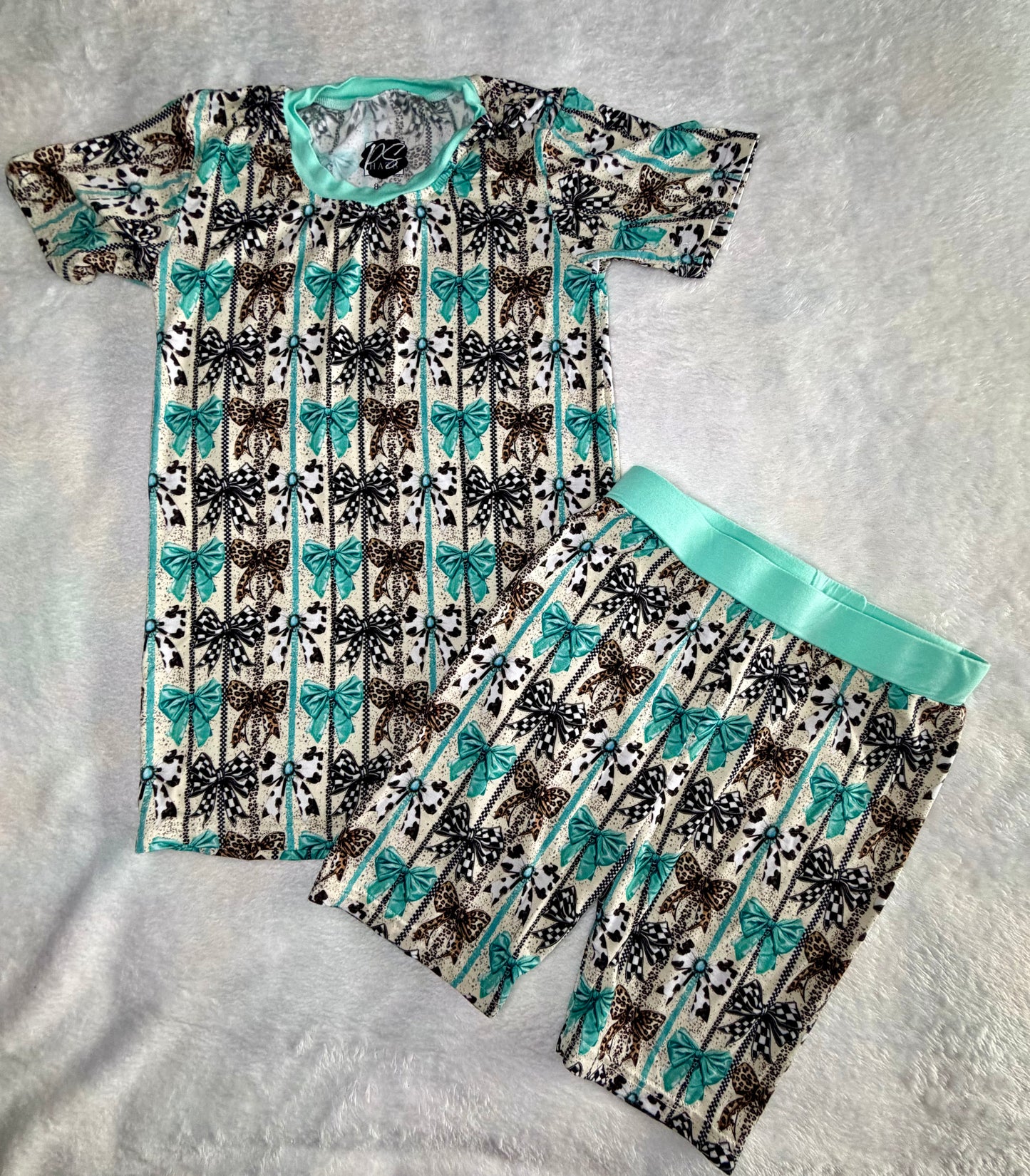 Turquoise Bows