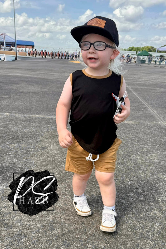 Black and Tan Outfit