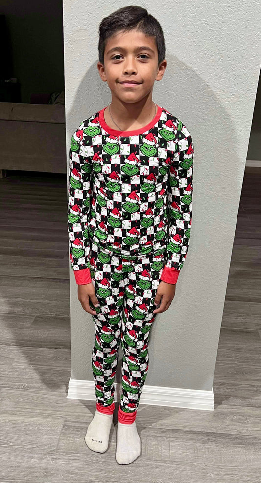 Checkered Mean Green