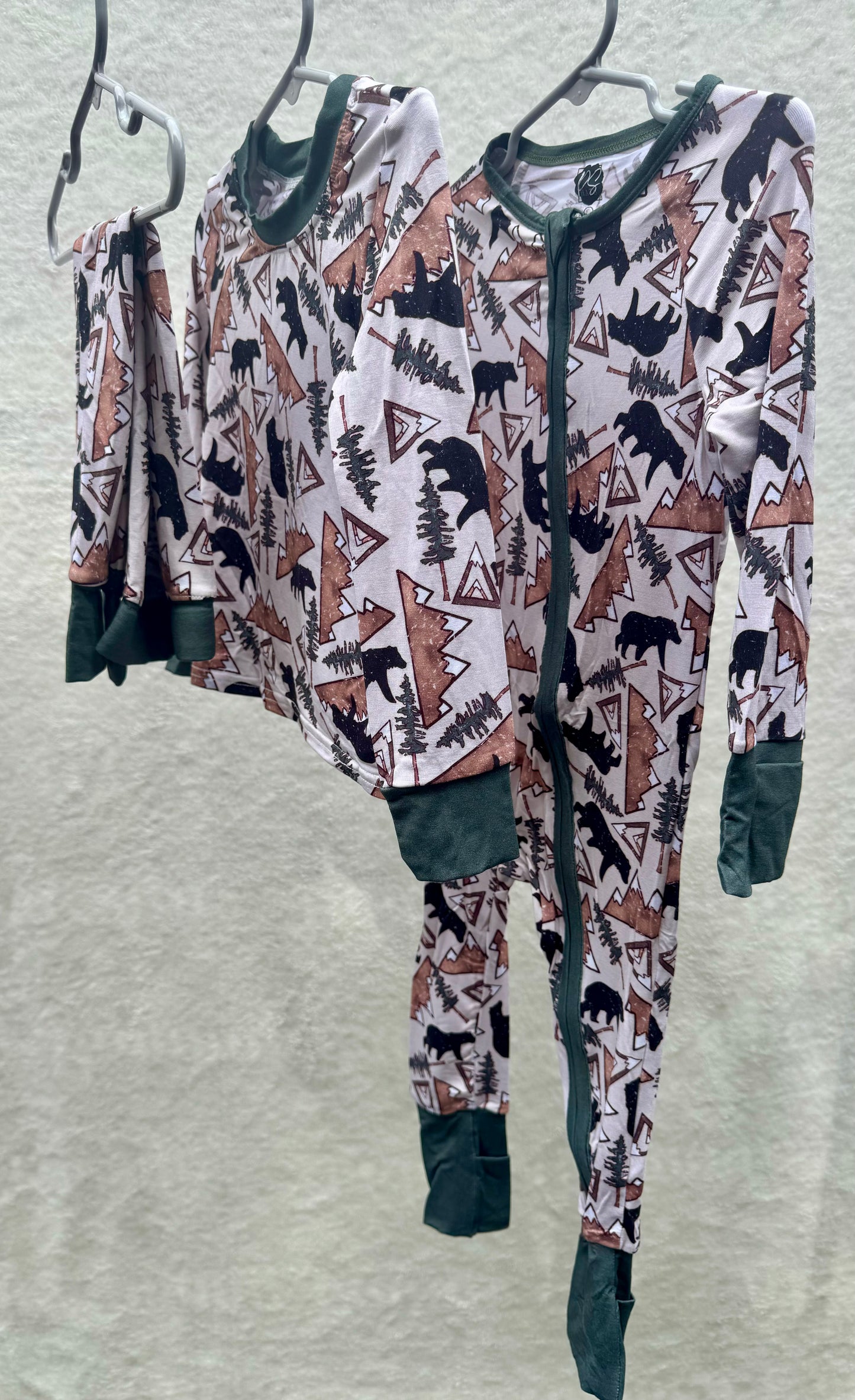 Woodland Bears Pajamas RTS