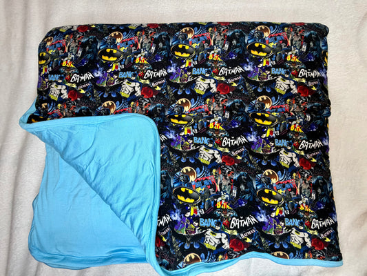Midnight in Gotham - Quilted Twin Size