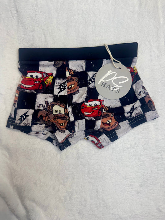 Checkered Cars Boxers