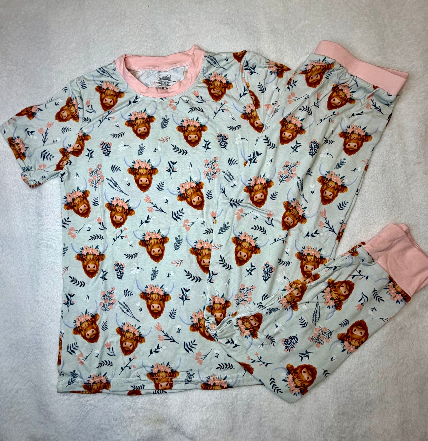 Floral Longhorns