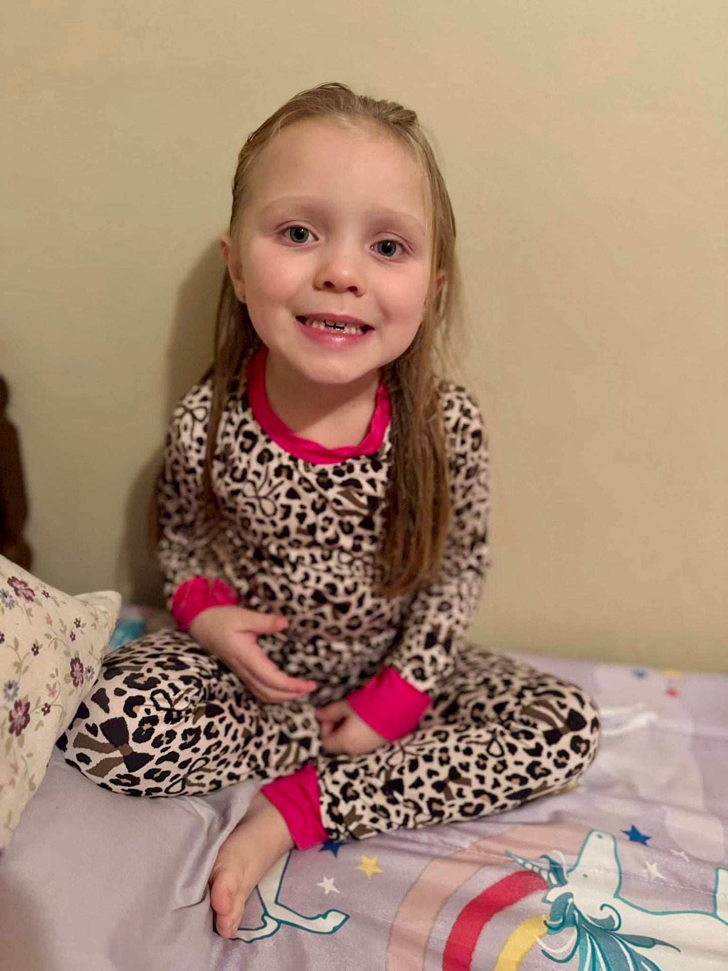 Leopard Bows - Pants Set