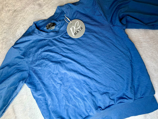 Blue Jeans Lounge Top