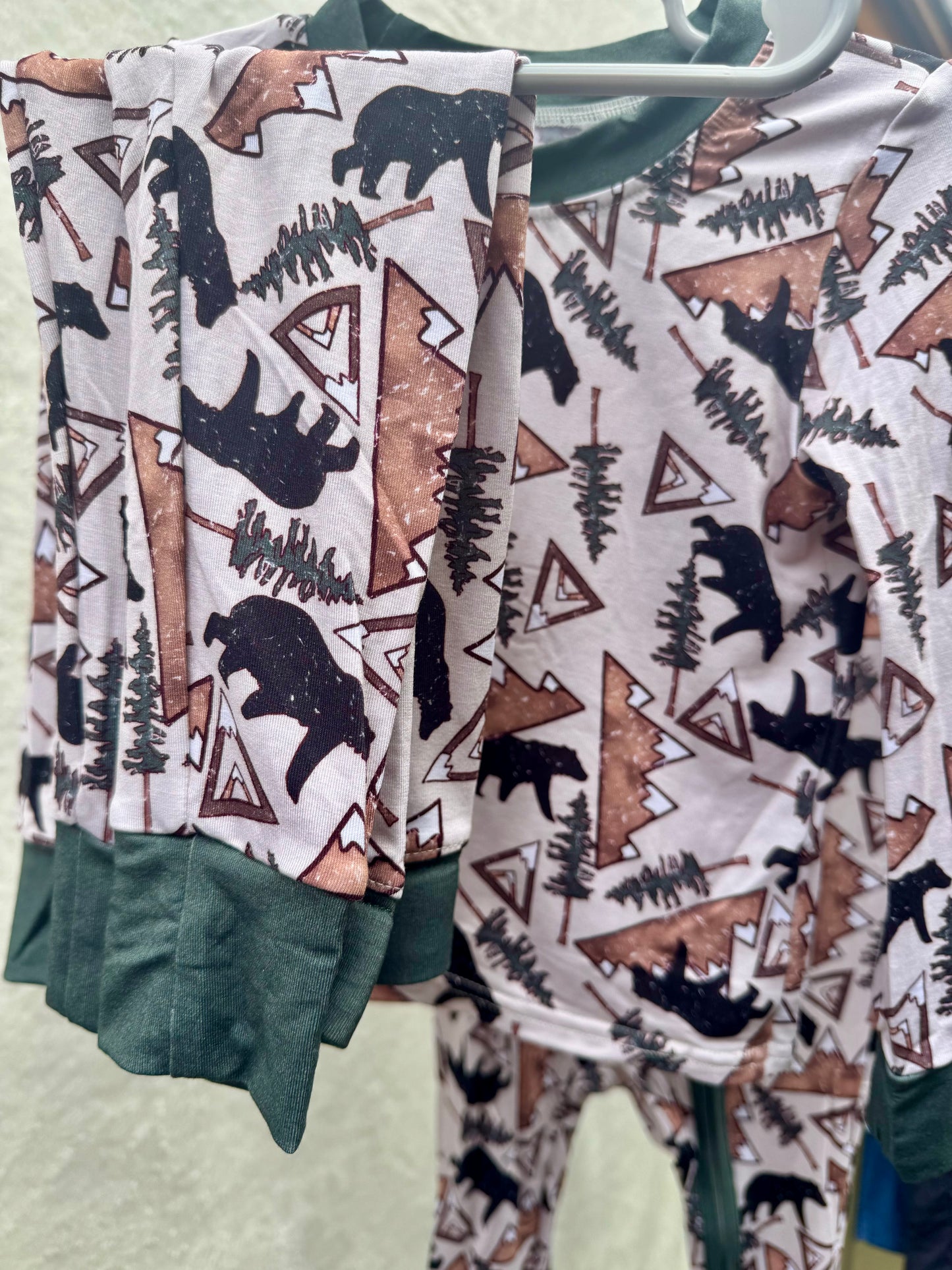 Woodland Bears Pajamas RTS