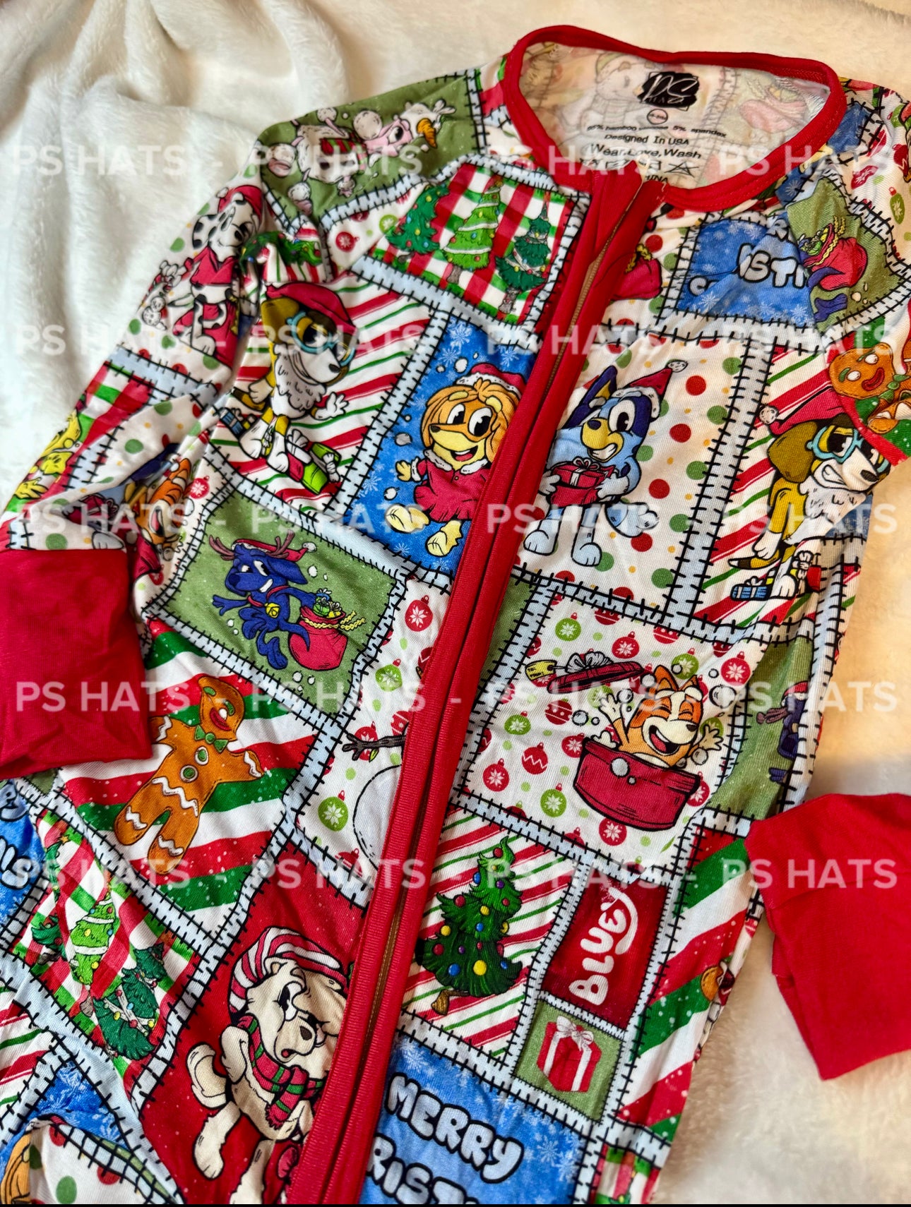 Doggy Christmas Pajamas RTS