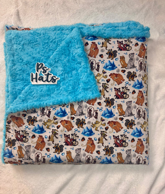 Blankets - Minky Fleece Backed